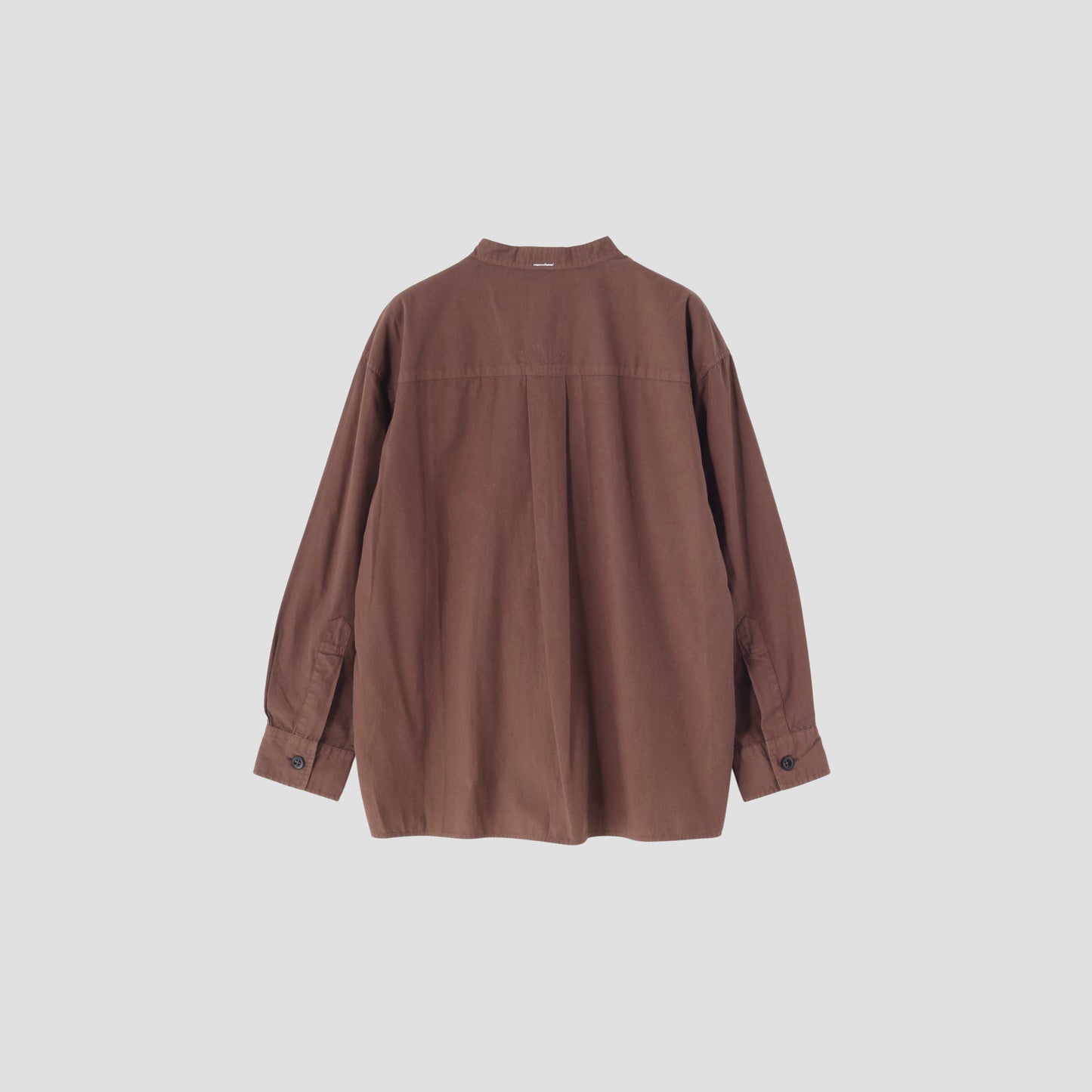 GARMENT DYE COTTON POPLIN SHIRT