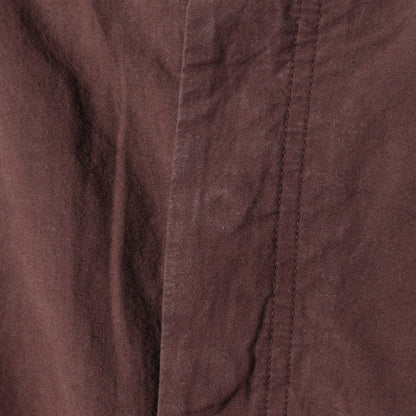 COTTON LINEN PLAIN WEAVE SKIRT