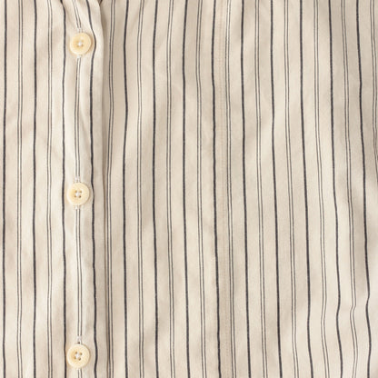 WIDE STRIPE COTTON SHIRT