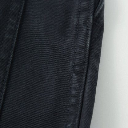 BRUSHED CHINO COTTON TROUSERS