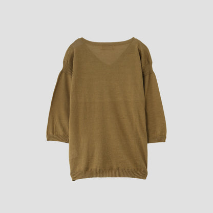 HIGH GAUGE GURENSEY KNIT