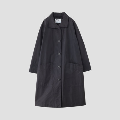 PROOFED COTTON POPLIN COAT