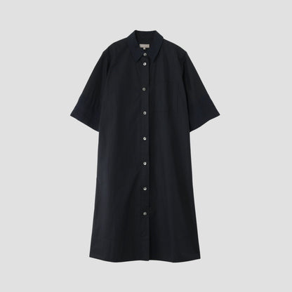 COTTON POPLIN DRESS