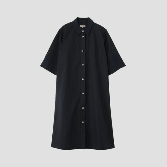 COTTON POPLIN DRESS