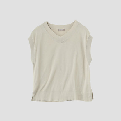CAP SLEEVE JUMPER KNIT