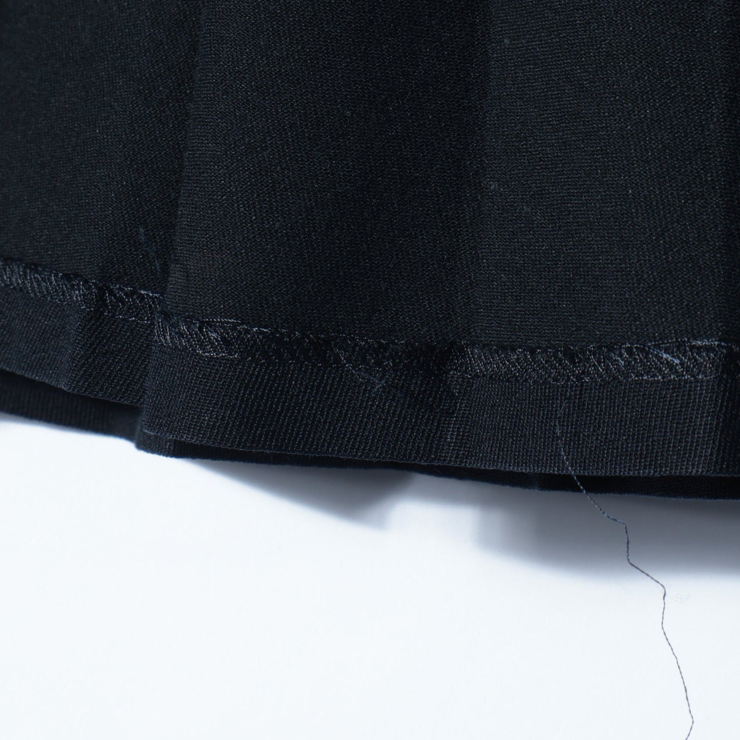 WOOL COTTON GABARDINE SKIRT