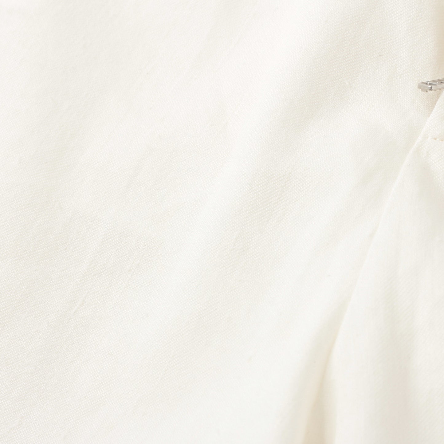 LINEN COTTON TWILL TROUSERS