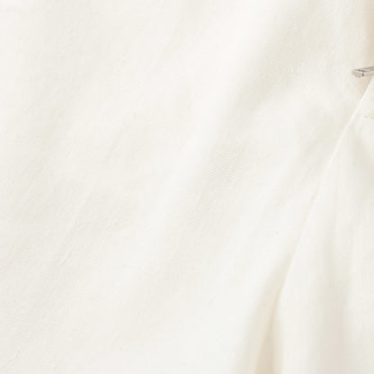 LINEN COTTON TWILL TROUSERS