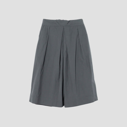 WASHED COTTON POPLIN TROUSERS
