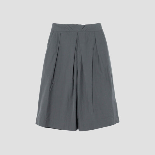 WASHED COTTON POPLIN TROUSERS