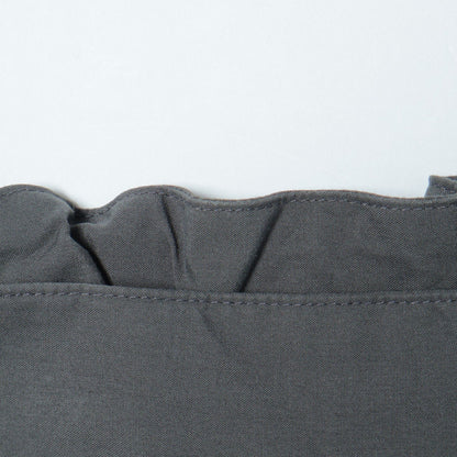 WASHED COTTON POPLIN TROUSERS