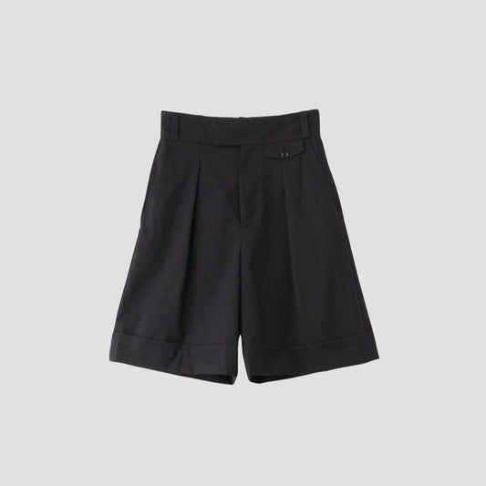SUMMER WOOL POPLIN TROUSERS