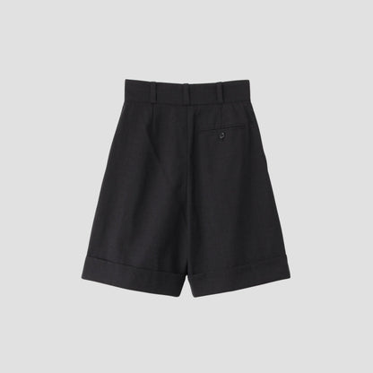 SUMMER WOOL POPLIN TROUSERS