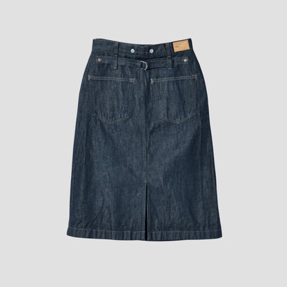 ORGANIC COTTON DENIM SKIRT