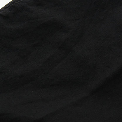 WOOL LINEN POPLIN TROUSERS