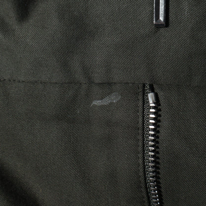 DENSE FINE COTTON TWILL TROUSERS