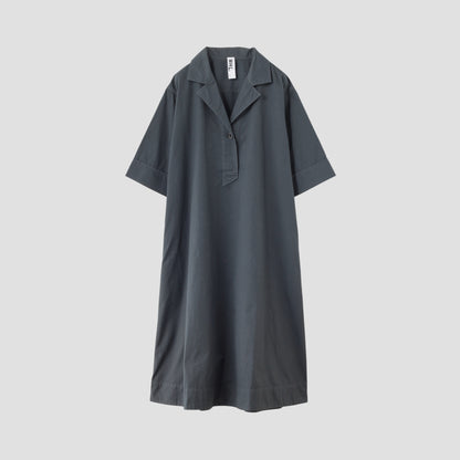 SUPERFINE COTTON TWILL DRESS