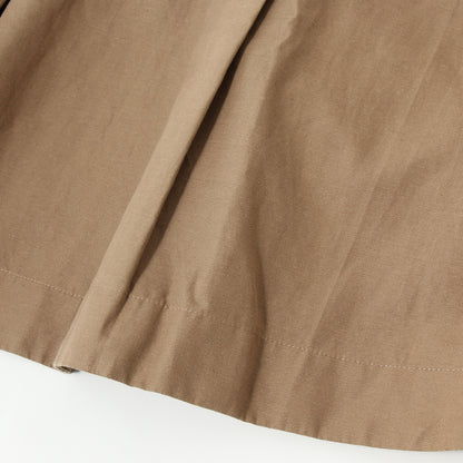 COTTON LINEN DRILL SKIRT