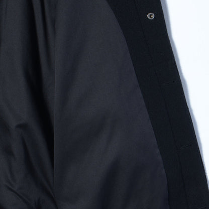 COARSE WOOL MELTON BLOUSON