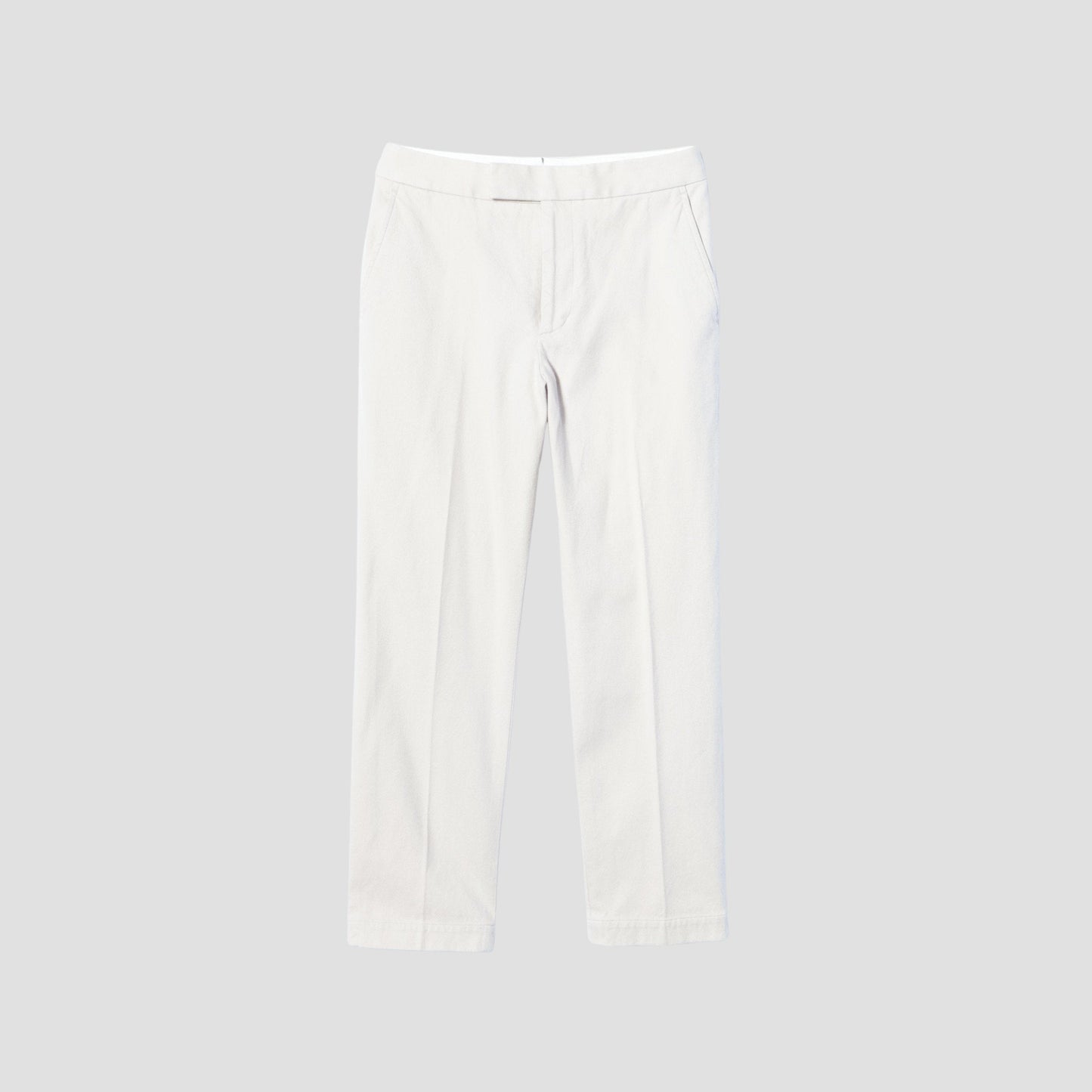 COTTON TWILL TROUSERS