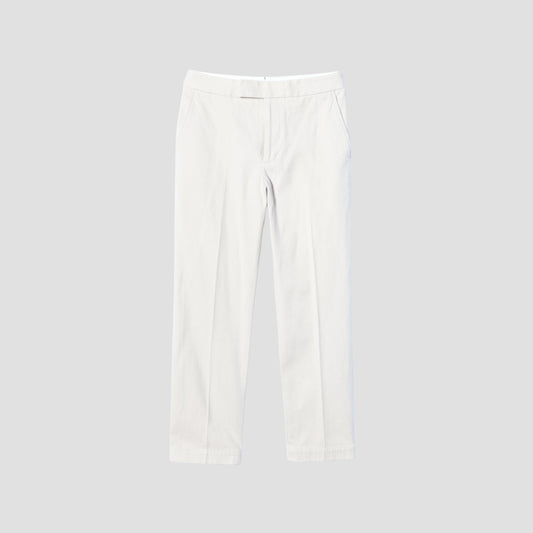 COTTON TWILL TROUSERS