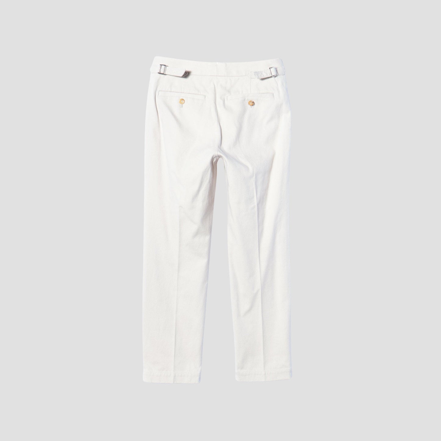 COTTON TWILL TROUSERS