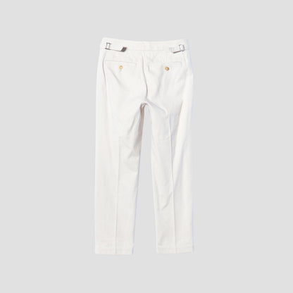 COTTON TWILL TROUSERS