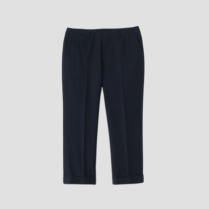 SPRING PLAIN WEAVE TROUSERS