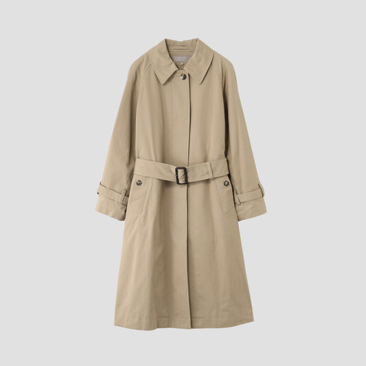 COMPACT COTTON GABARDINE COAT