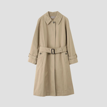 COMPACT COTTON GABARDINE COAT