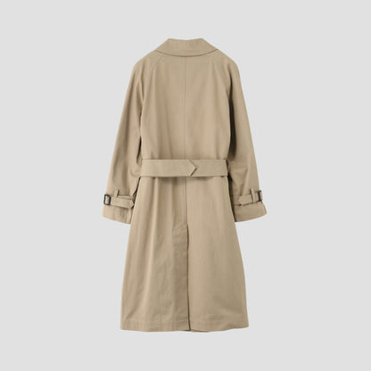 COMPACT COTTON GABARDINE COAT