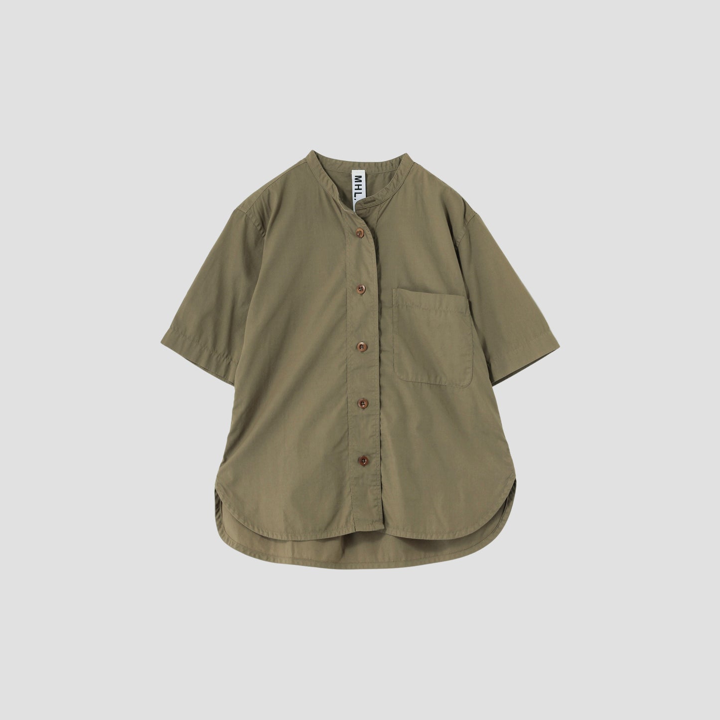 GARMENT DYE BASIC POPLIN(MHL SHOP限定) SHIRT
