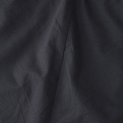 MATT COTTON SILK POPLIN SKIRT