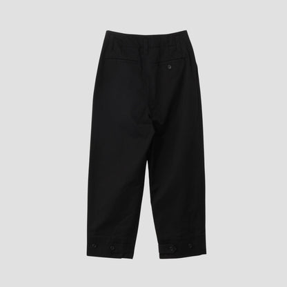 ORGANIC COTTON TWILL TROUSERS