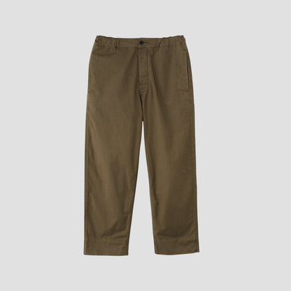 SUPERFINE COTTON TWILL TROUSERS