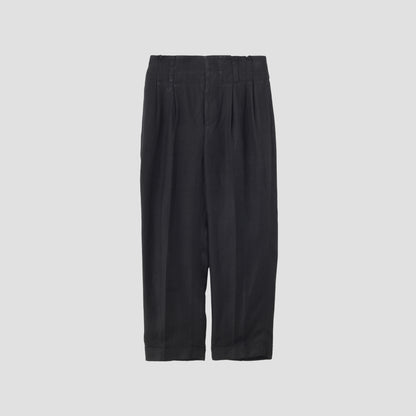 CLEAN HERRINGBONE TROUSERS