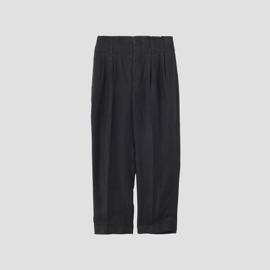 CLEAN HERRINGBONE TROUSERS