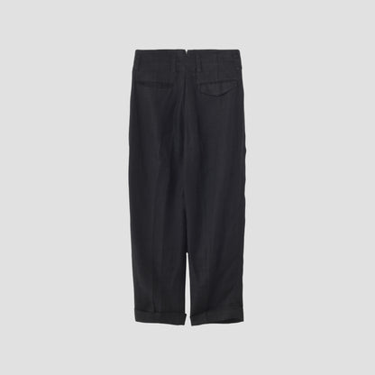 CLEAN HERRINGBONE TROUSERS