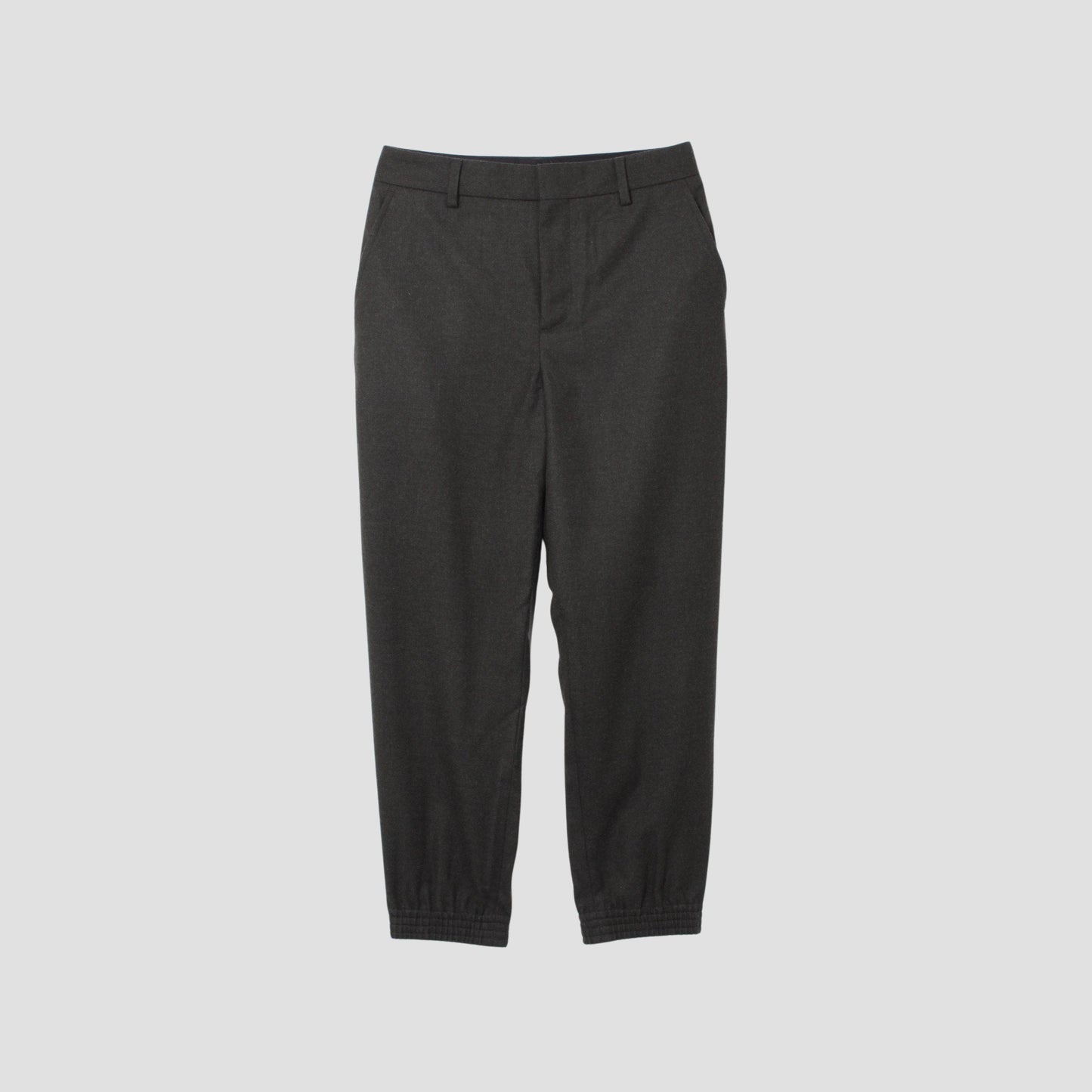 FINE WOOL FLANNEL TROUSERS