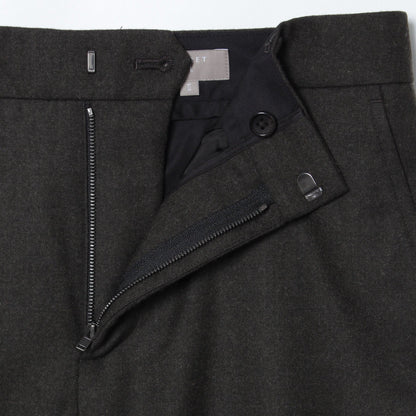 FINE WOOL FLANNEL TROUSERS