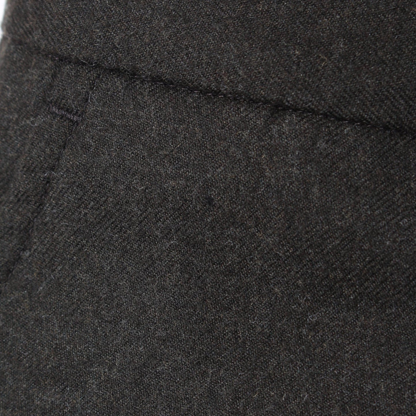 FINE WOOL FLANNEL TROUSERS