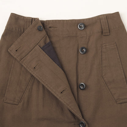 WORKWEAR COTTON TWILL SKIRT
