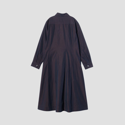 FINE COTTON CHAMBRAY DRESS