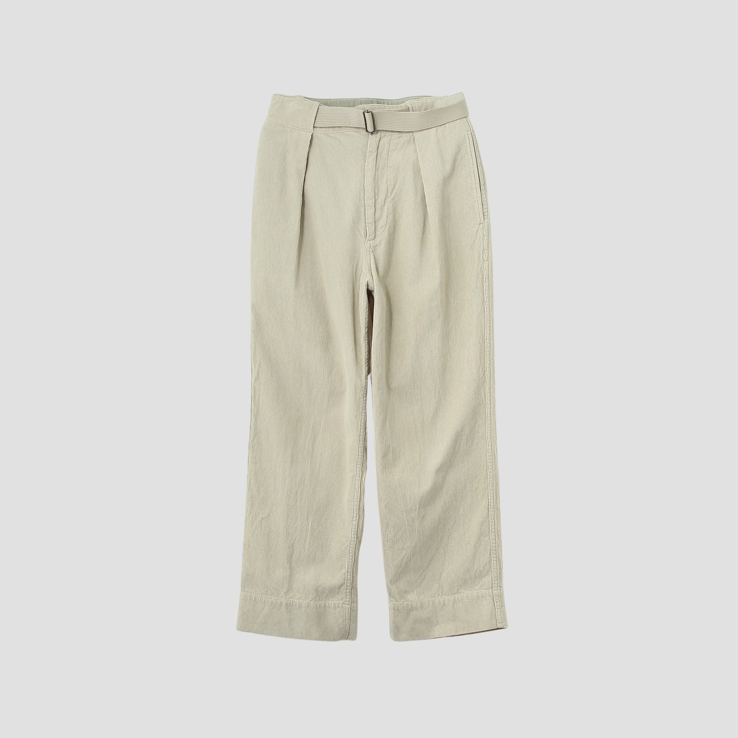 DRY COTTON NEEDLECORD TROUSERS