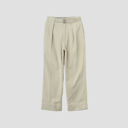 DRY COTTON NEEDLECORD TROUSERS