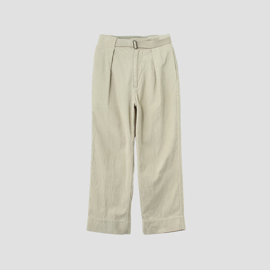 DRY COTTON NEEDLECORD TROUSERS