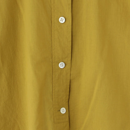 PIECE DYED WASHED COTTON SHIRT