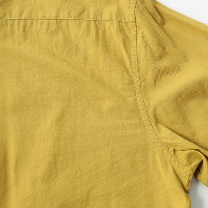 PIECE DYED WASHED COTTON SHIRT