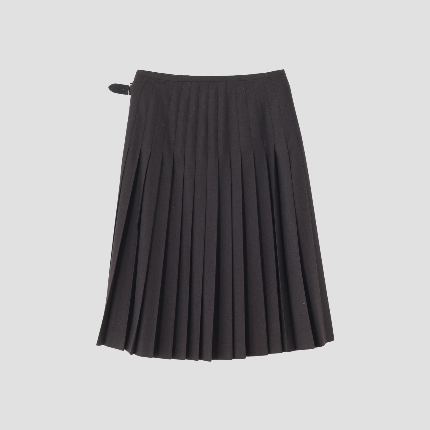 FINE WOOL FLANNEL SKIRT