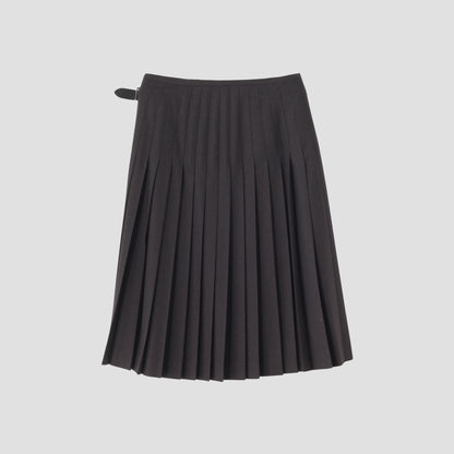 FINE WOOL FLANNEL SKIRT